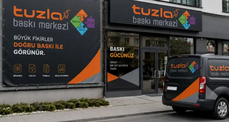 Açık Hava Reklamlarında Hangi Baskı Ürünü Kullanılmalı? Branda, Folyo, Tabela ve Araç Giydirme Rehberi