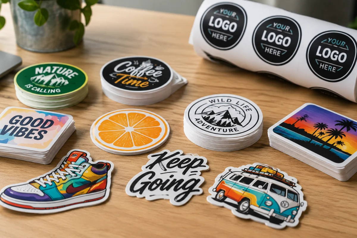 Sticker baskı hizmeti